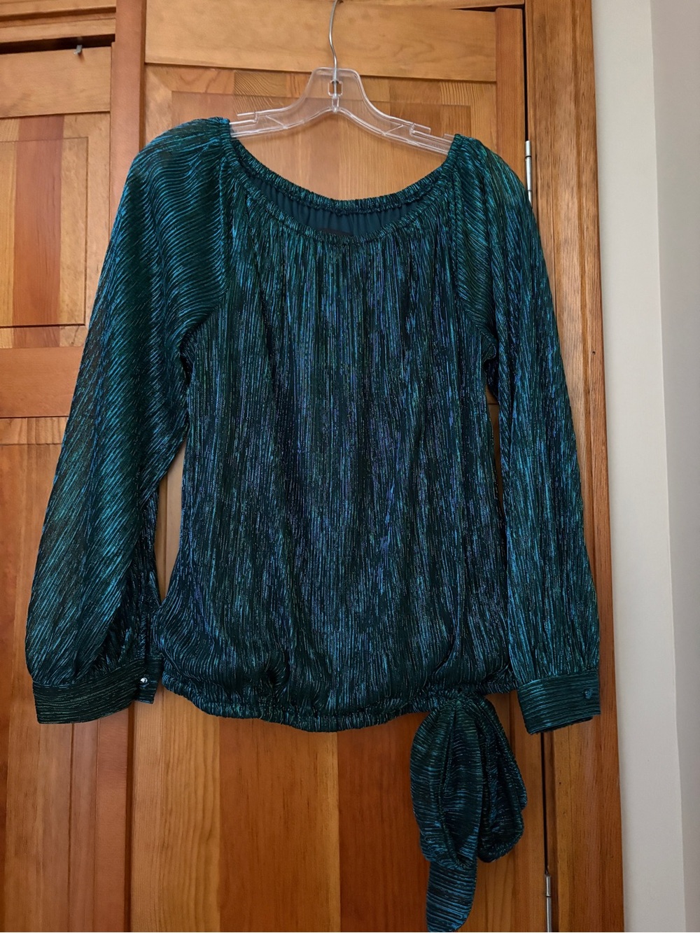 MSK Teal Green Blouse